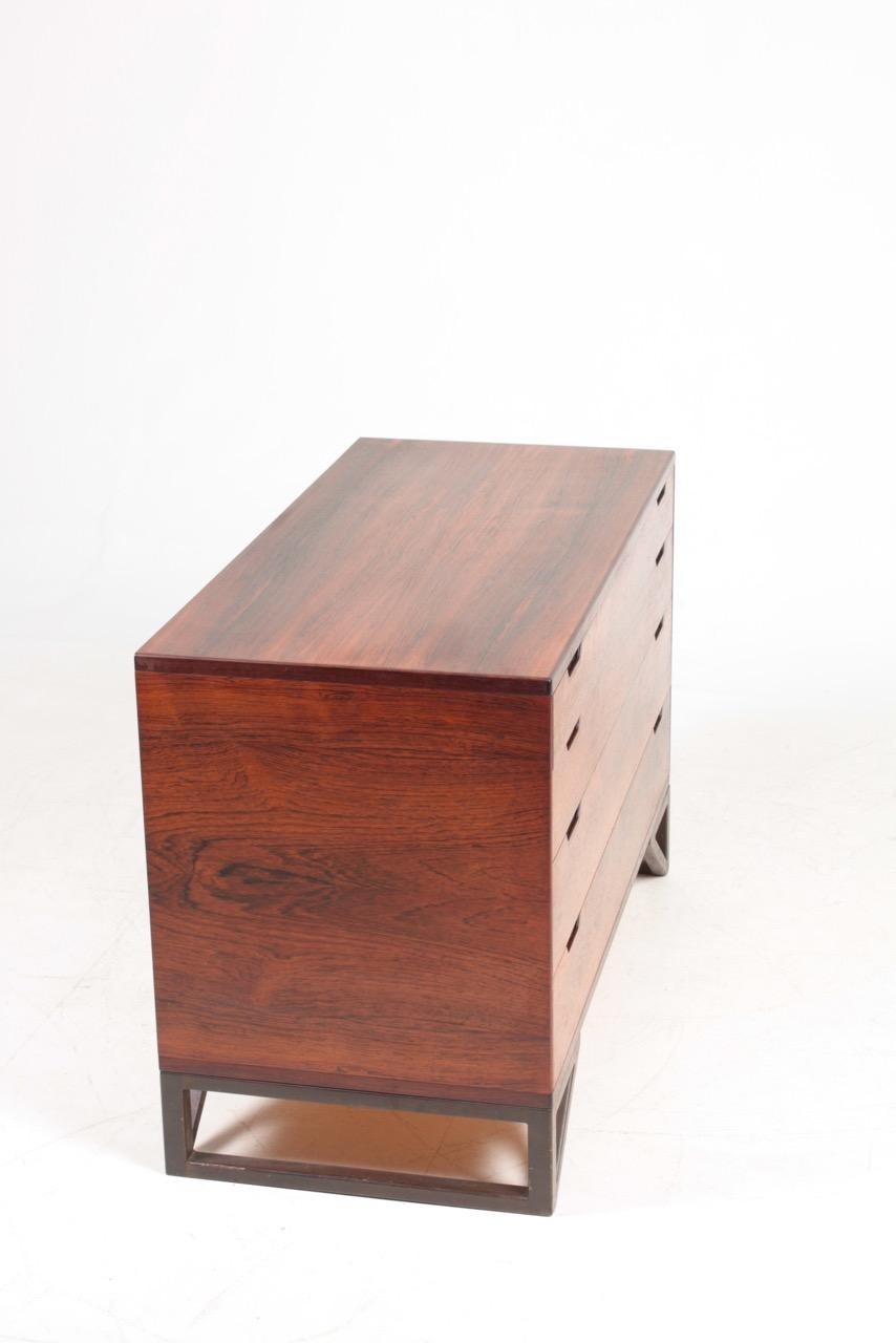 Danish Midcentury Commode in Rosewood by Langkilde, 1960s 4