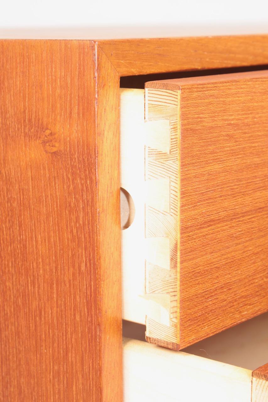 Scandinavian Modern Danish Midcentury Commode in Teak by Kai Kristiansen, 1960s