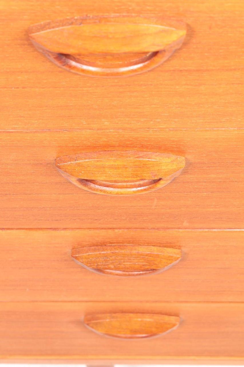 Danish Midcentury Commode in Teak by Kai Kristiansen, 1960s 1