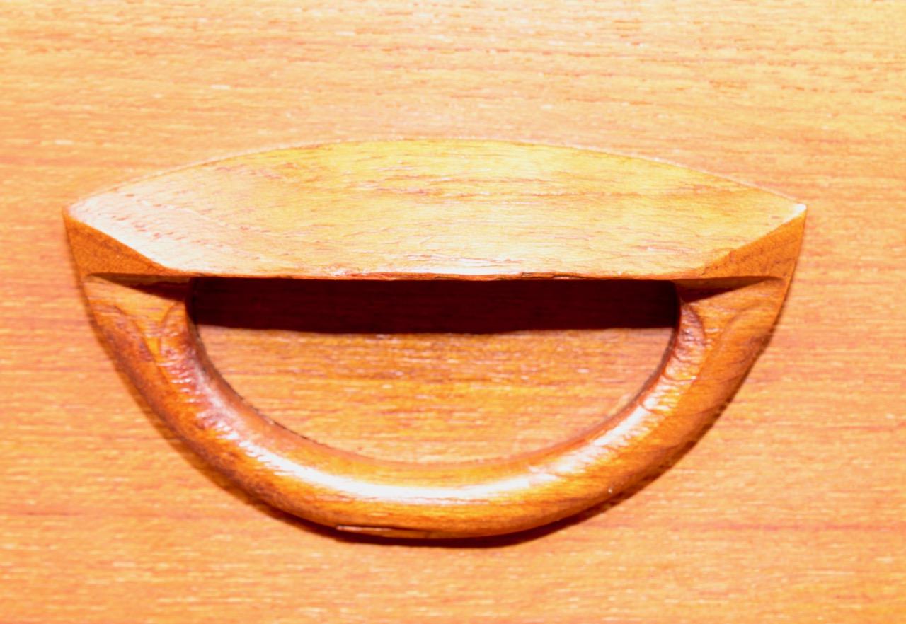 Danish Midcentury Commode in Teak by Kai Kristiansen, 1960s 2