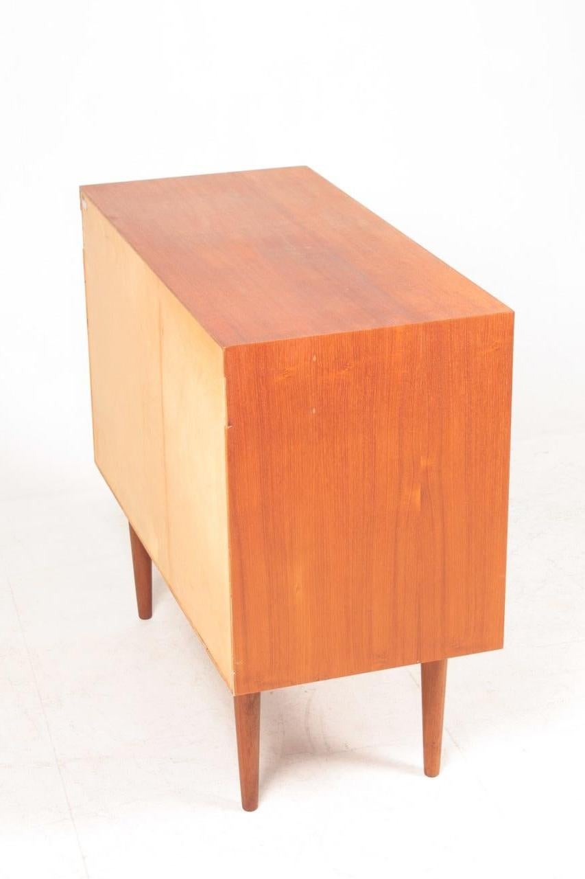 Danish Midcentury Commode in Teak by Kai Kristiansen, 1960s 3
