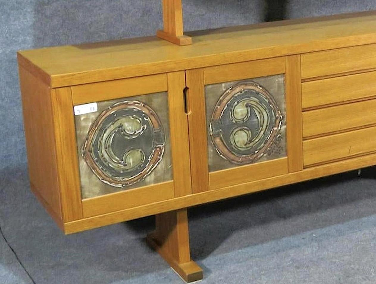 Gangsø Møbler Rosewood Sideboard by Poul Hermann In Good Condition In Brooklyn, NY
