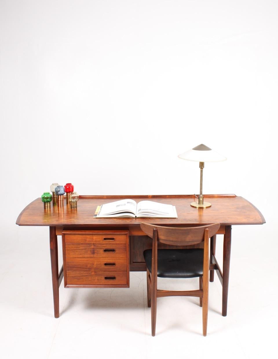 Danish Midcentury Desk in Rosewood by Arne Vodder, 1960s 3