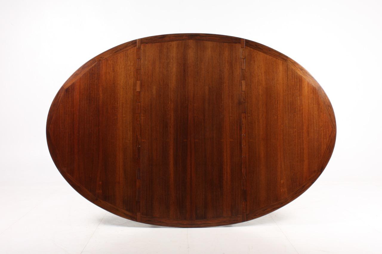 Danish Midcentury Dining Table in Rosewood by Kurt Østervig, 1960s 7
