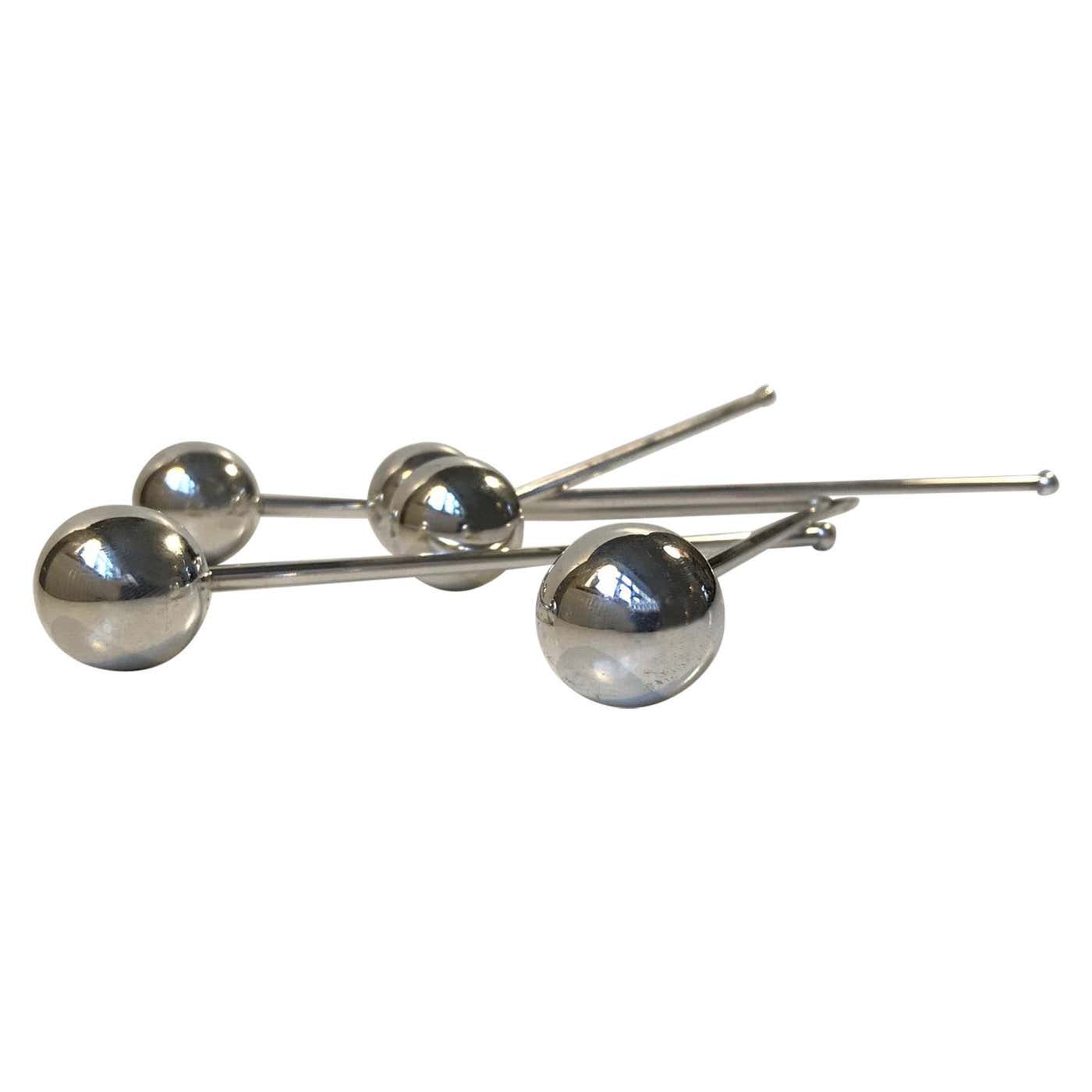 Danish Midcentury Drink Coolers, Stirrers from ABSA, 1950s, Set of 5 ...