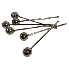 Raffreddatori per bevande danesi del Midcentury, agitatori di ABSA, anni '60, set di 6