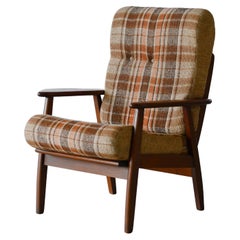 Dänisch Midcentury  Easy Chair aus Teakholz 1960er Jahre