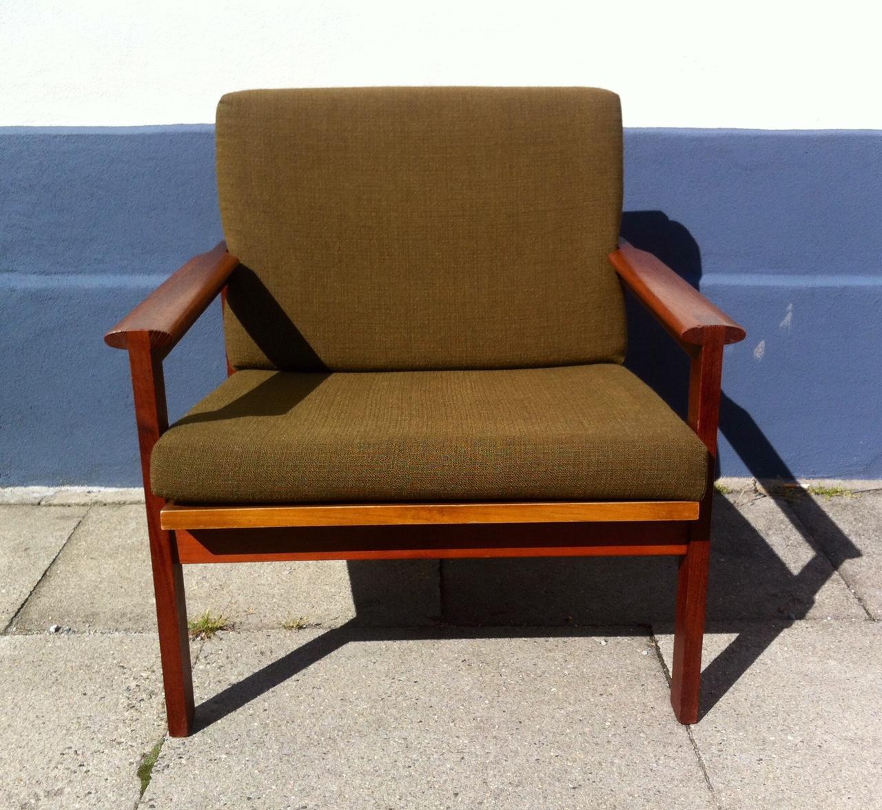 Danish Midcentury Easy Chair in Teak 'Capella' by Illum Wikkelso, 1960s In Good Condition In Esbjerg, DK
