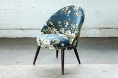 Fauteuil à abattant danois du milieu du siècle dernier, modèle 301 d'Ejvind Johansson, 1958