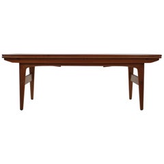 Danish Midcentury Elevator Teak Table by Trioh