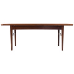 Danish Midcentury Elevator Teak Table