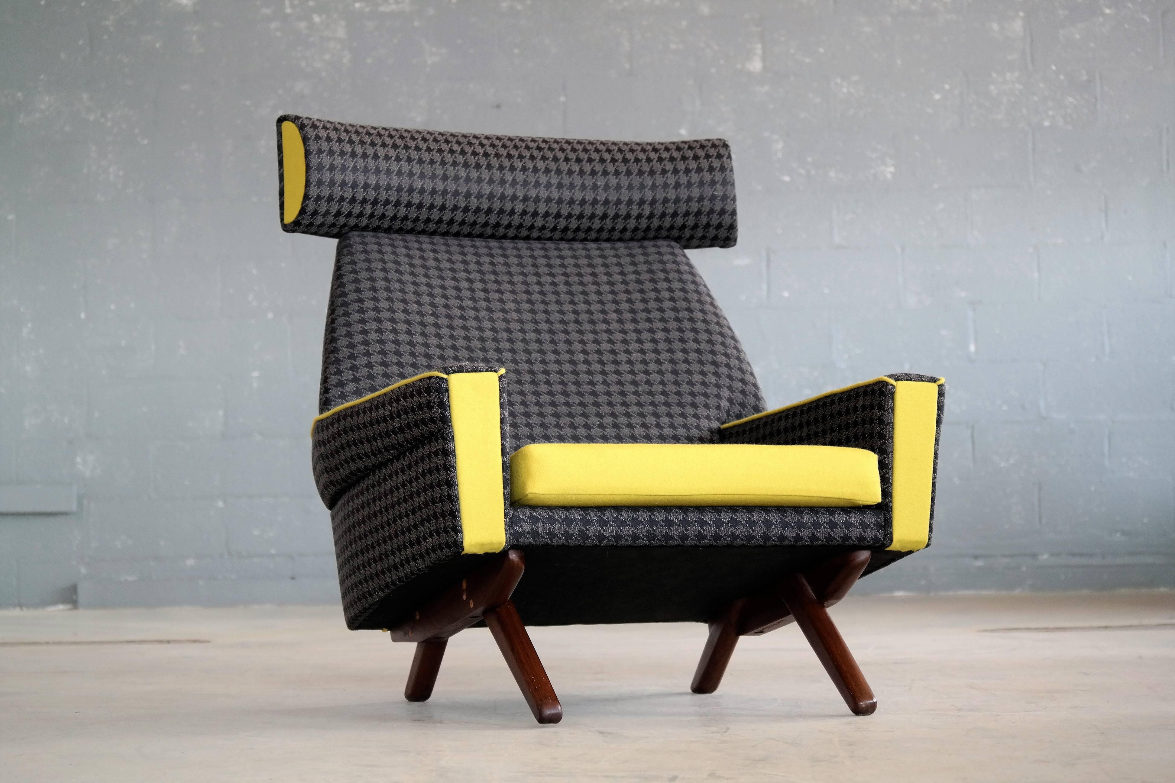 Silla danesa de mediados de siglo de Leif Hansen para Kronen en venta 2