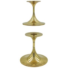 Danish Midcentury Hi-Fi Candle Holders by Max Brüel for Torben Orskov