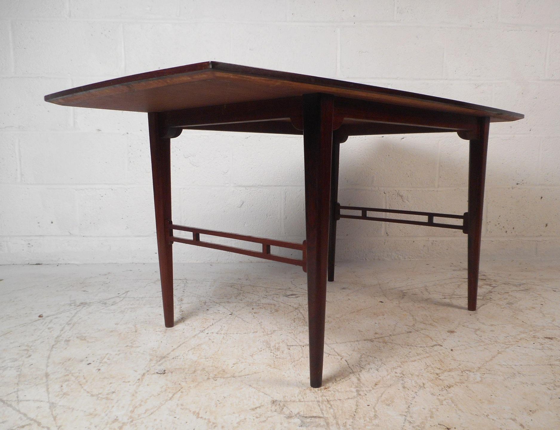 Danish Midcentury Illums Bolighus Rosewood Coffee Table In Good Condition For Sale In Brooklyn, NY