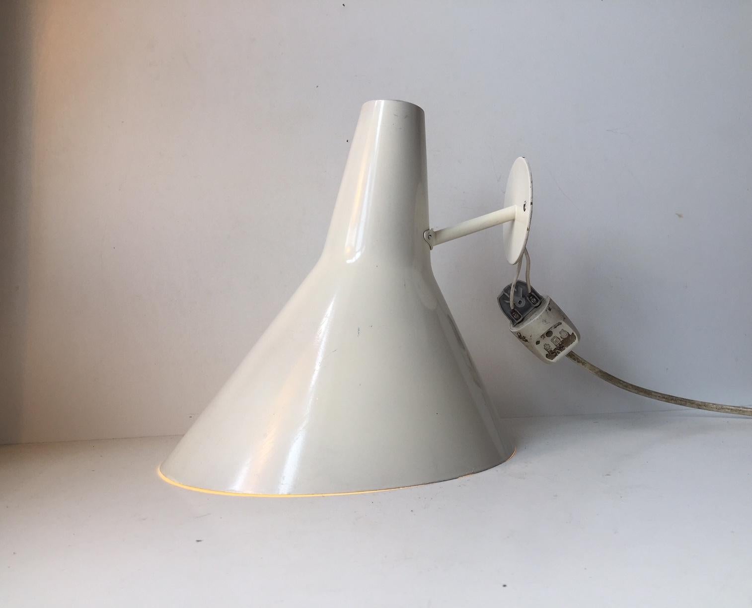 Late 20th Century Danish Midcentury Industrial Outdoor or Indoor sconce from Fog & Mørup