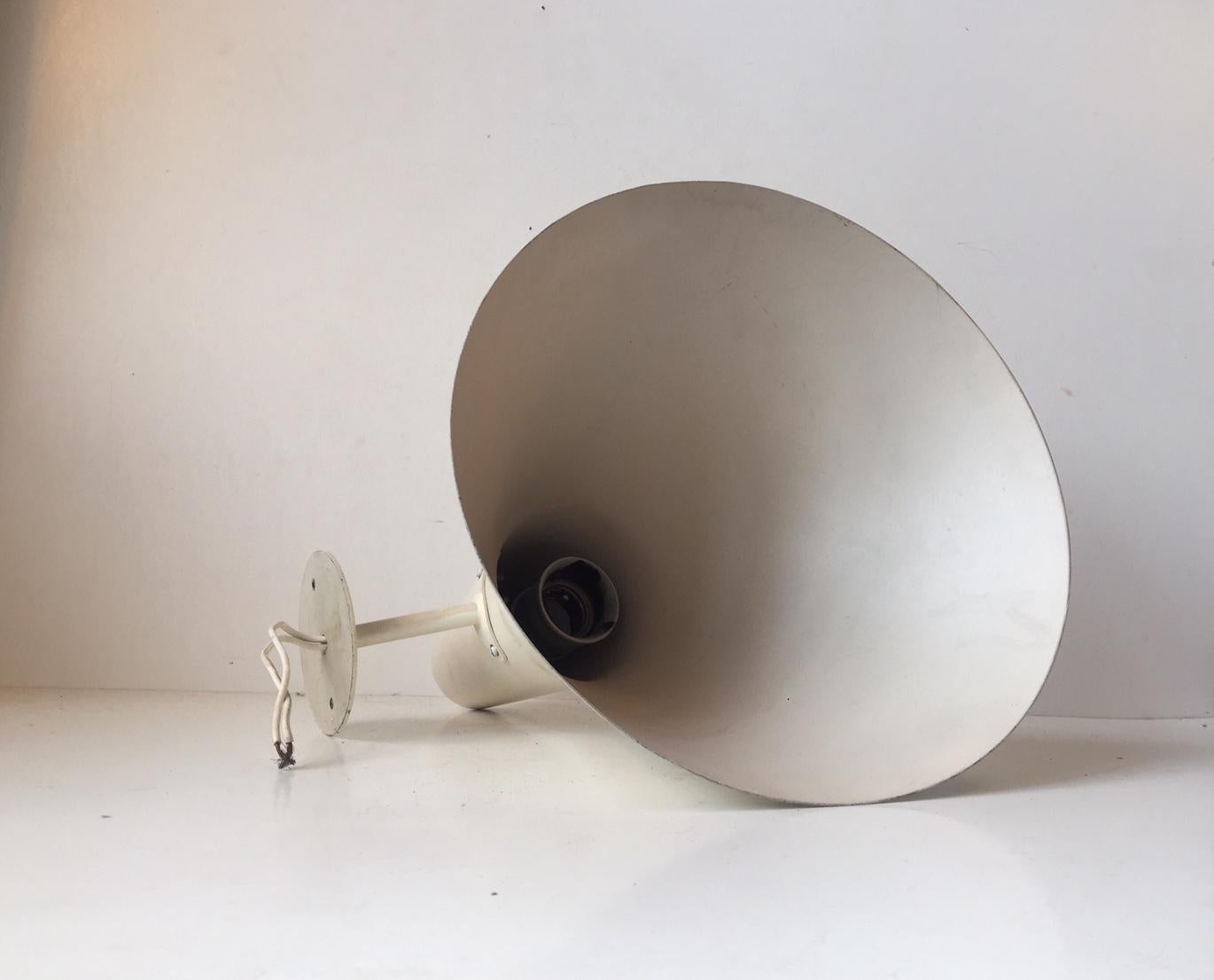 Aluminum Danish Midcentury Industrial Outdoor or Indoor sconce from Fog & Mørup