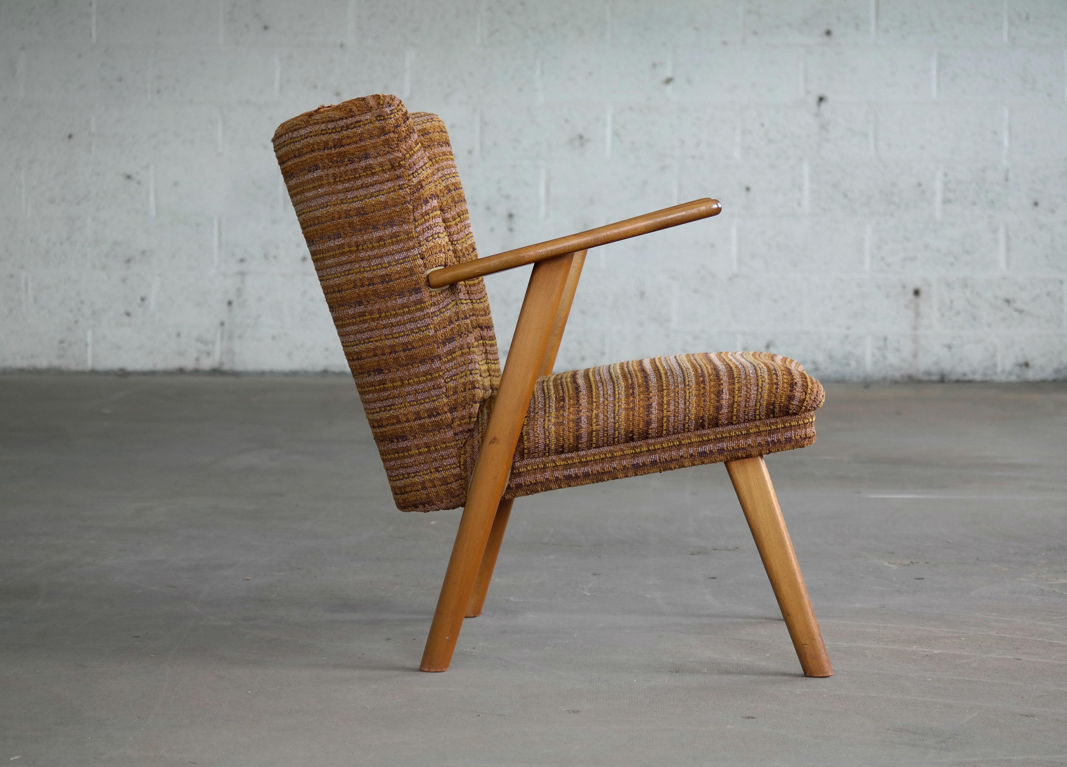 Danish Midcentury Kurt Olsen Style Easy Chair 1