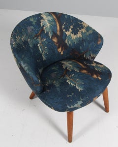 Danish Midcentury Lounge Chair, Designed by Bent Møller Jepsen, Dedar fabric
