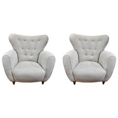 Danish Midcentury Lounge Chairs