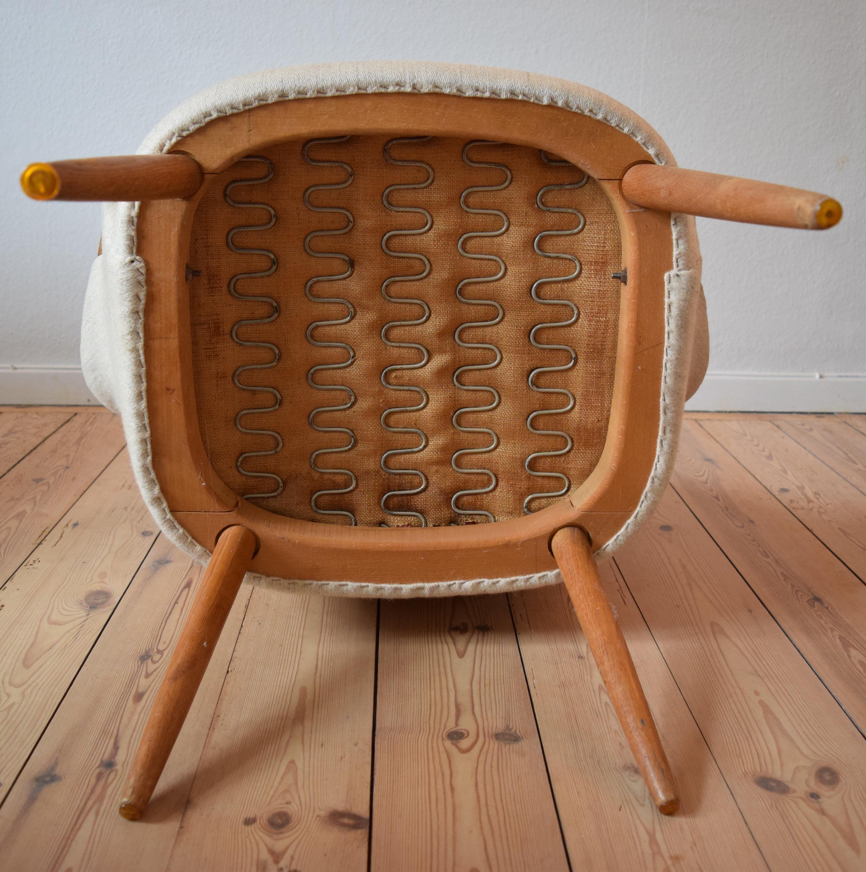 Danish Midcentury 'Mini Papa Bear' Lounge Chair, 1950s 4