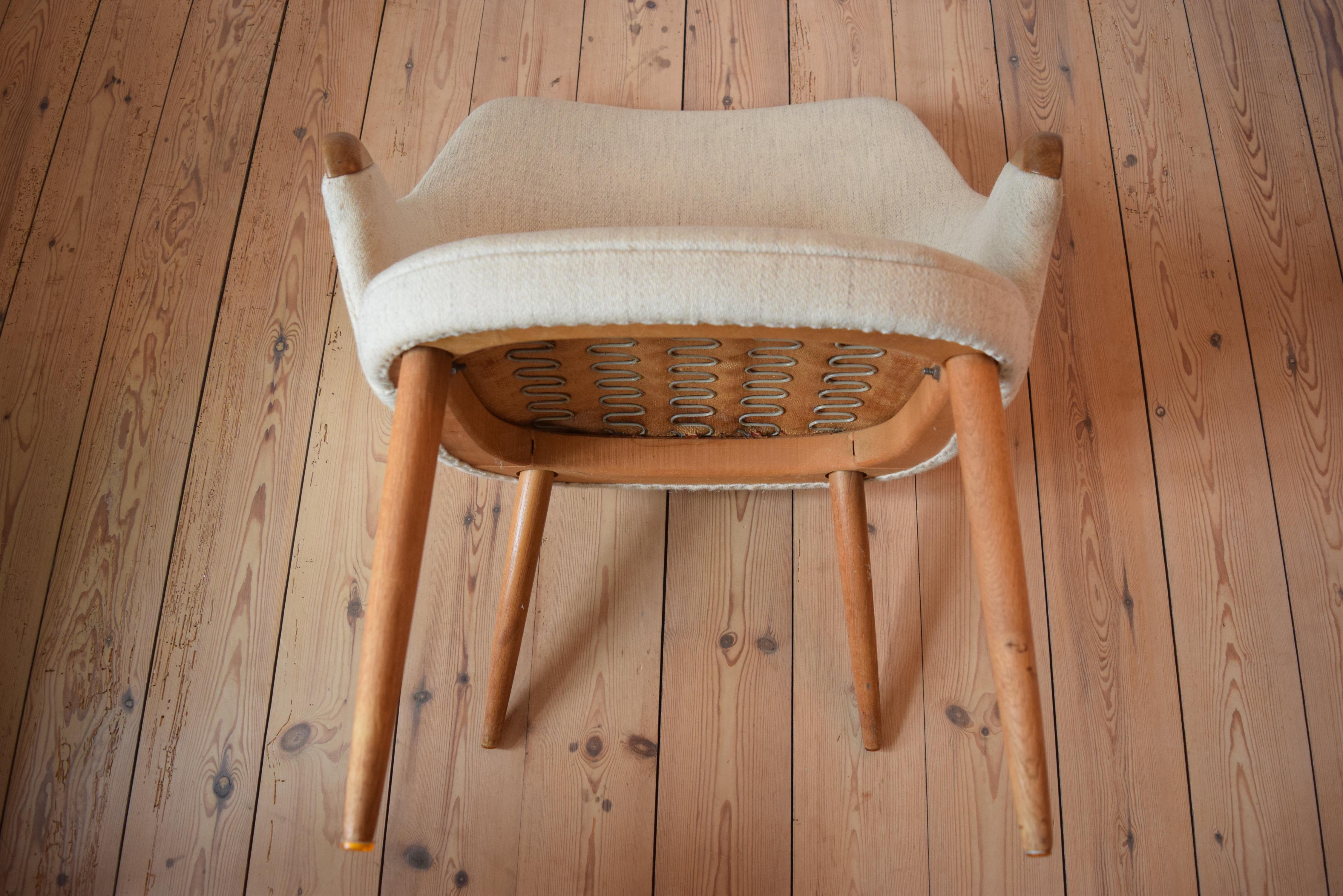 Danish Midcentury 'Mini Papa Bear' Lounge Chair, 1950s 6