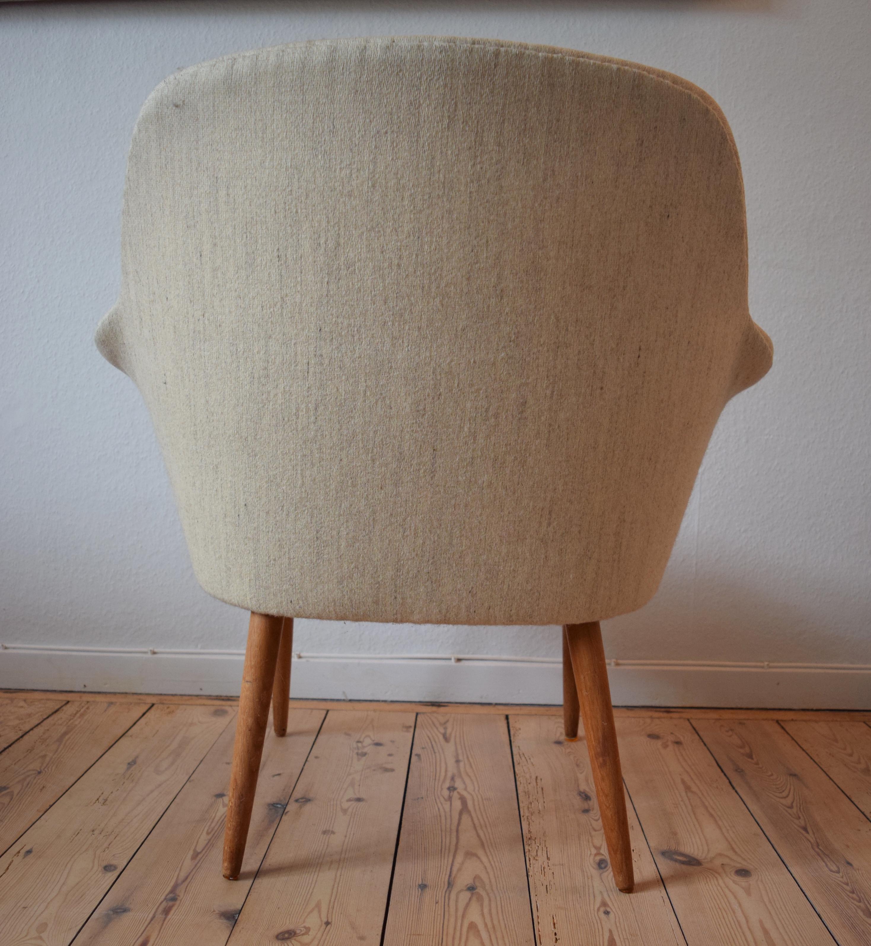 Danish Midcentury 'Mini Papa Bear' Lounge Chair, 1950s 1