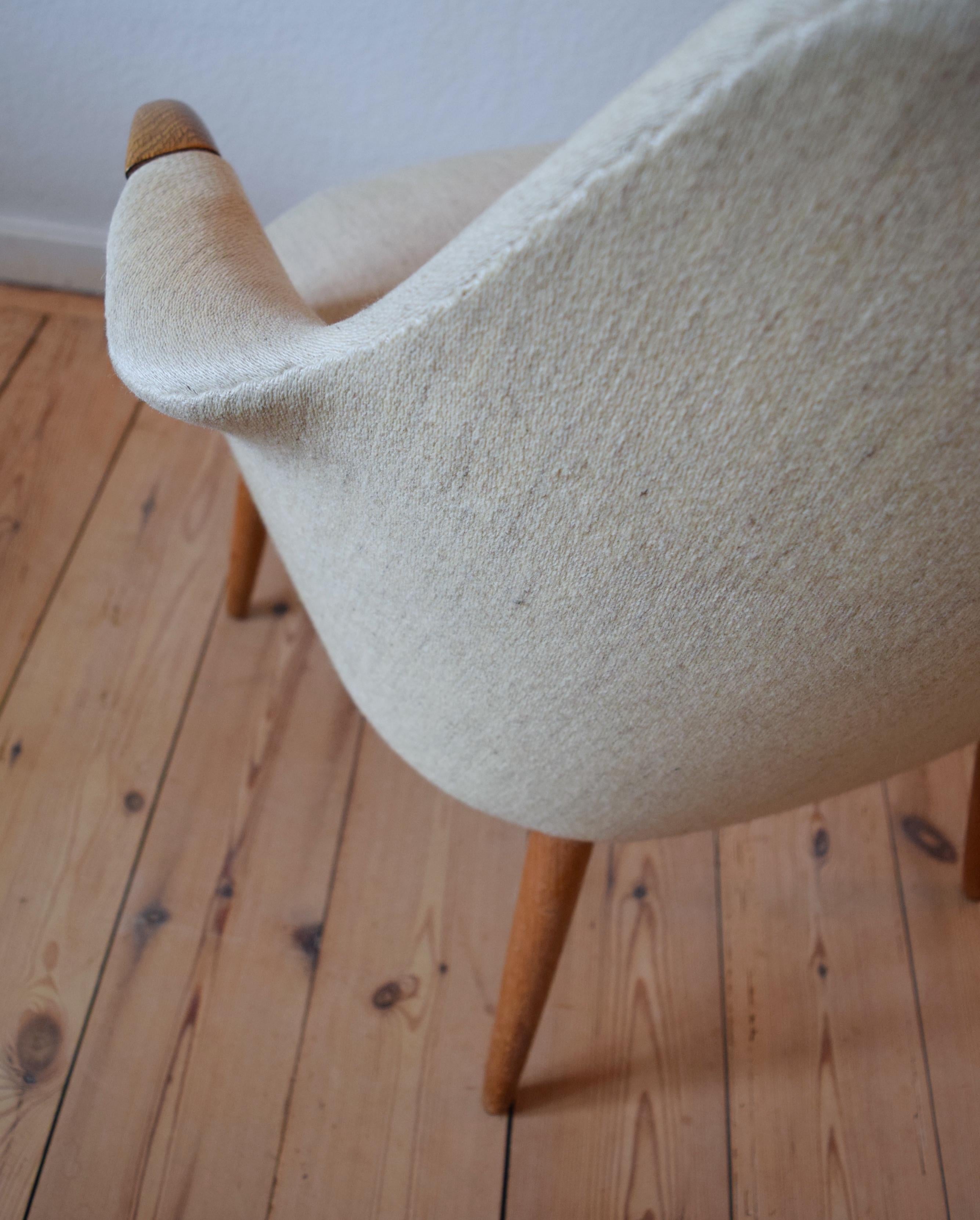 Danish Midcentury 'Mini Papa Bear' Lounge Chair, 1950s 2