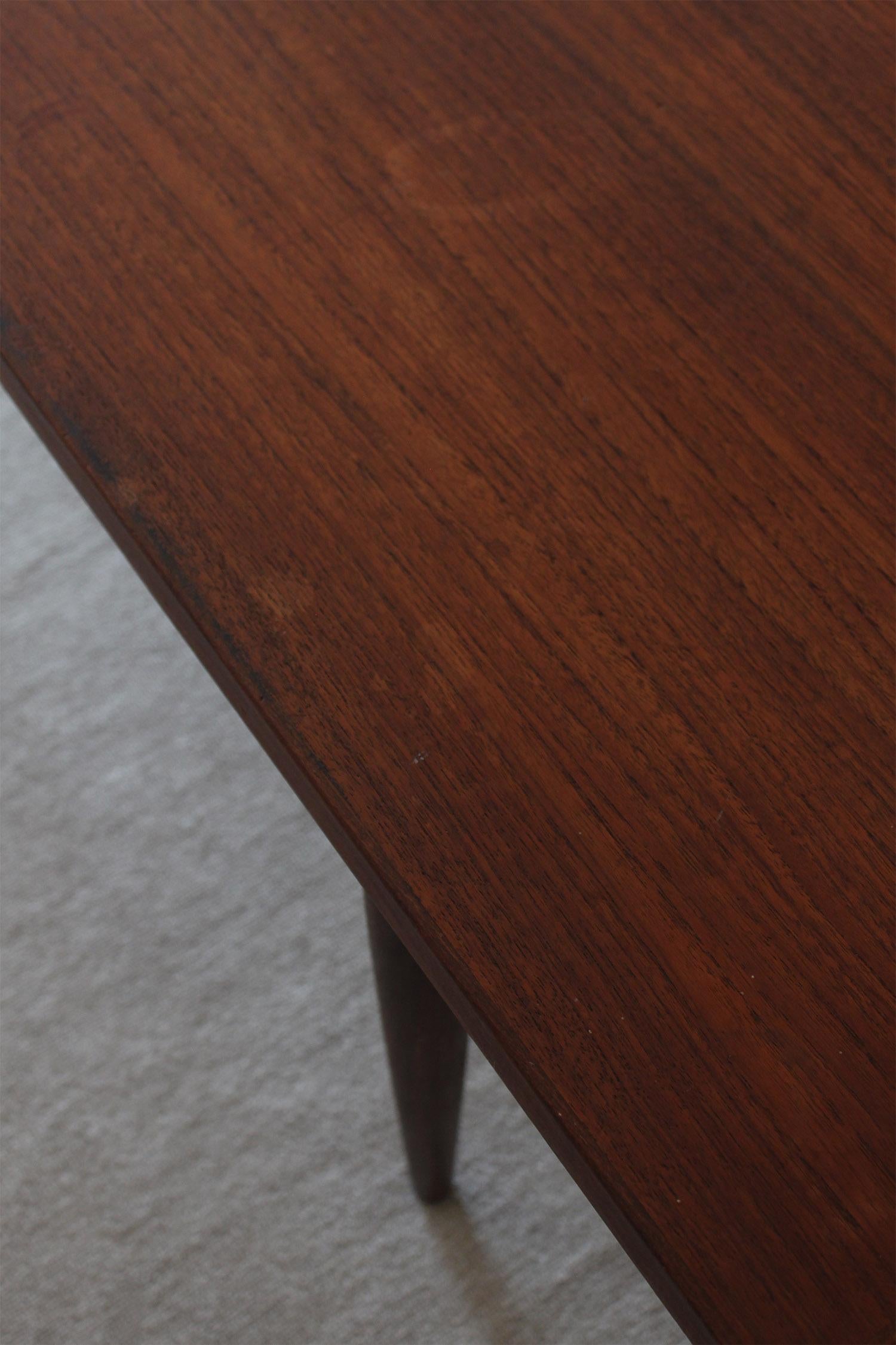 Danish Midcentury Modern Floating Coffee Table For Sale 3