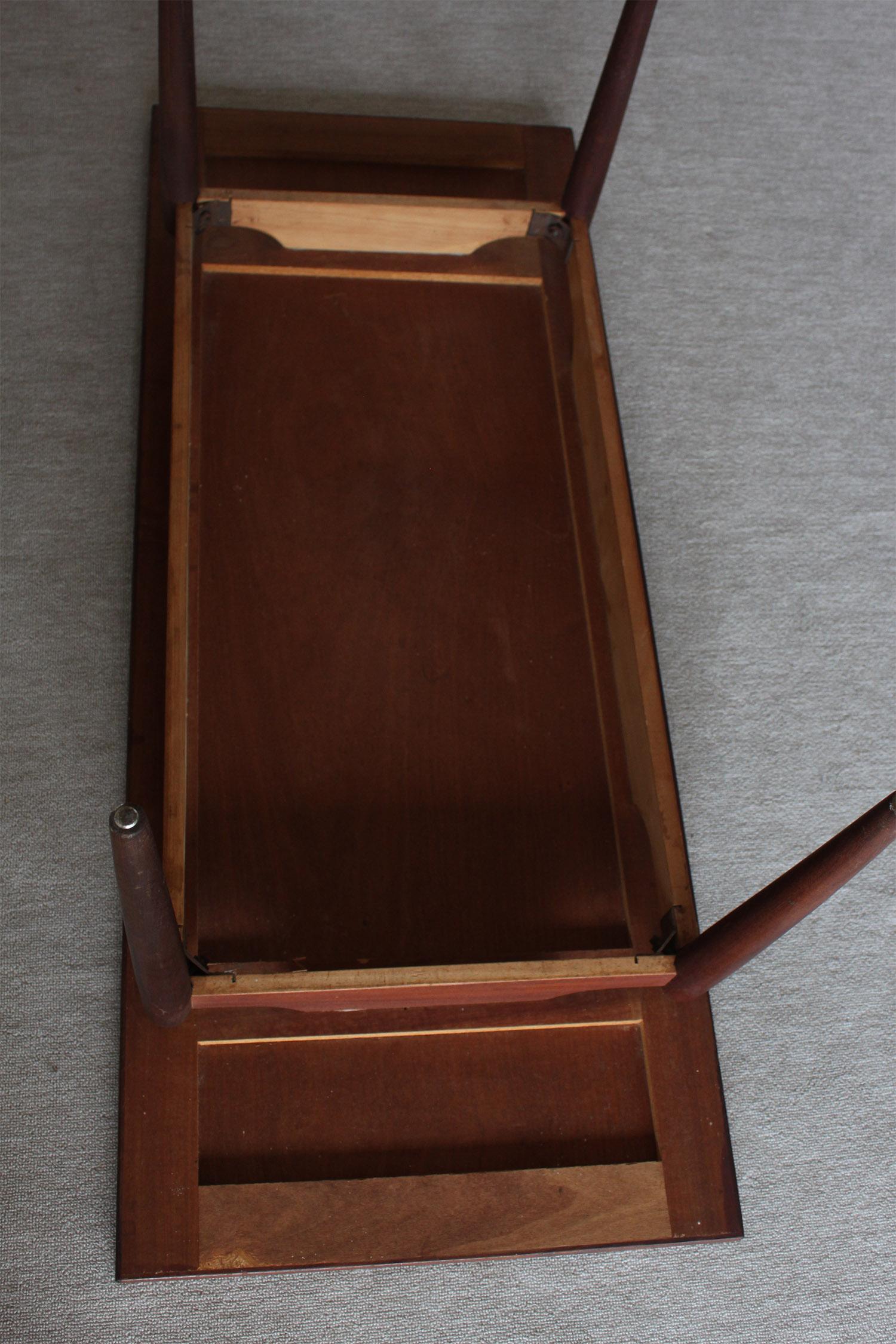 Danish Midcentury Modern Floating Coffee Table For Sale 4