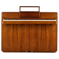 Danish Mid-Century Modern Hardwood Pianette Bij Louis Zwicki, 1960s