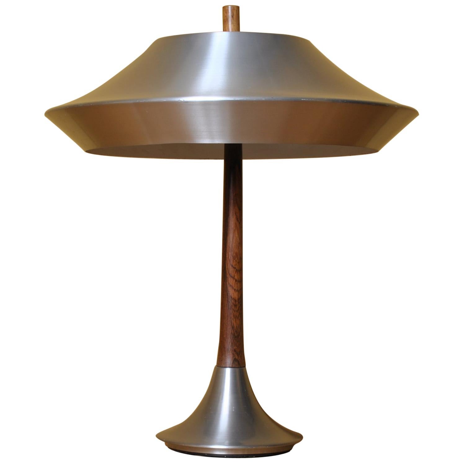 Stunning Danish Mid-Century table lamp. Svend Aage Holm Sorensen.
Rewired.