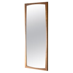 Danish Midcentury Modern Rosewood Wall Mirror, Aksel Kjersgaard, Denmark 1960s