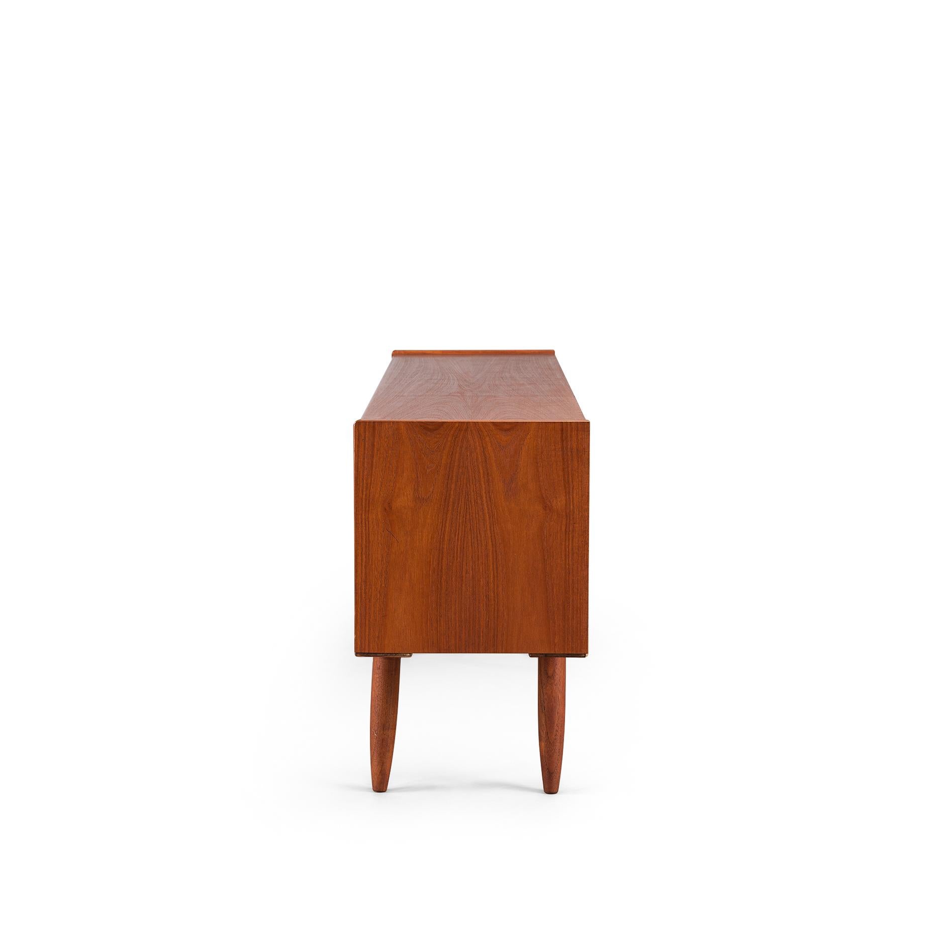 Mid-20th Century Danish Mid-Century Modern Teak Sideboard, 1960s