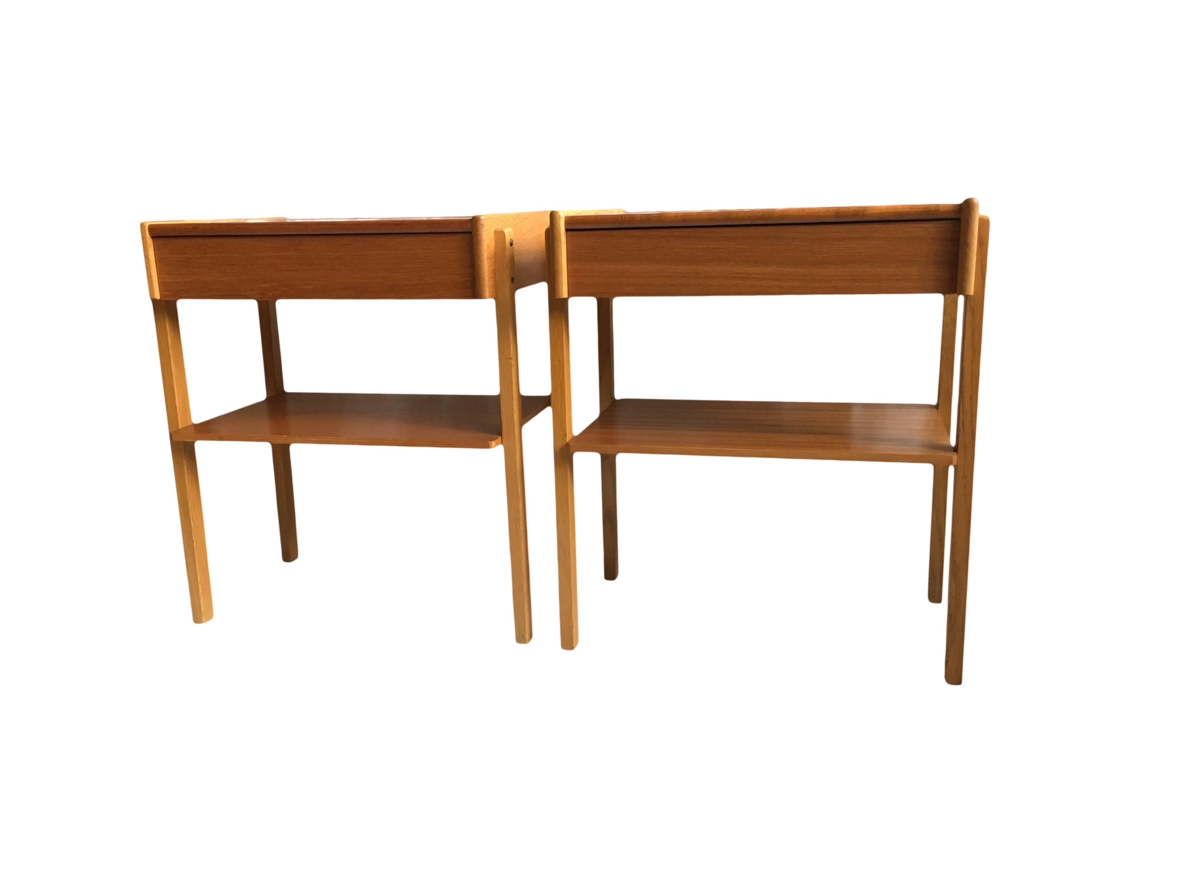 Danish Midcentury Nightstands 7