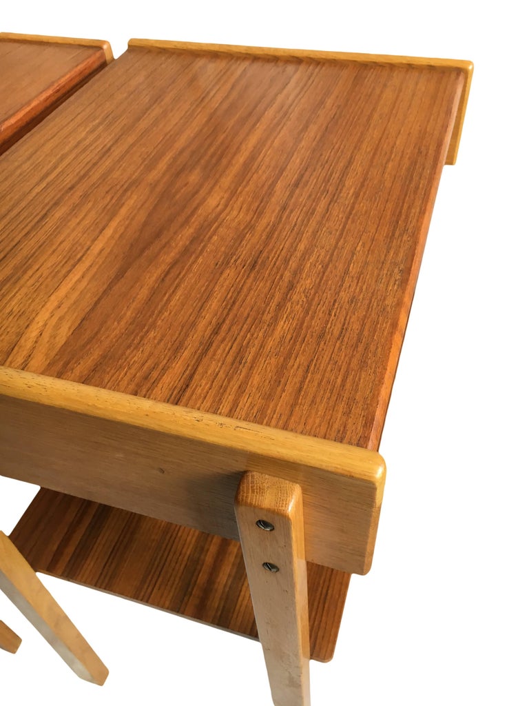 Danish Midcentury Nightstands For Sale at 1stDibs