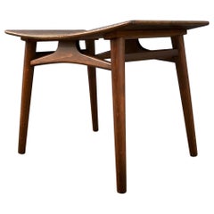 Danish Midcentury Oak Stool by Edmund Jorgensen, 1950s