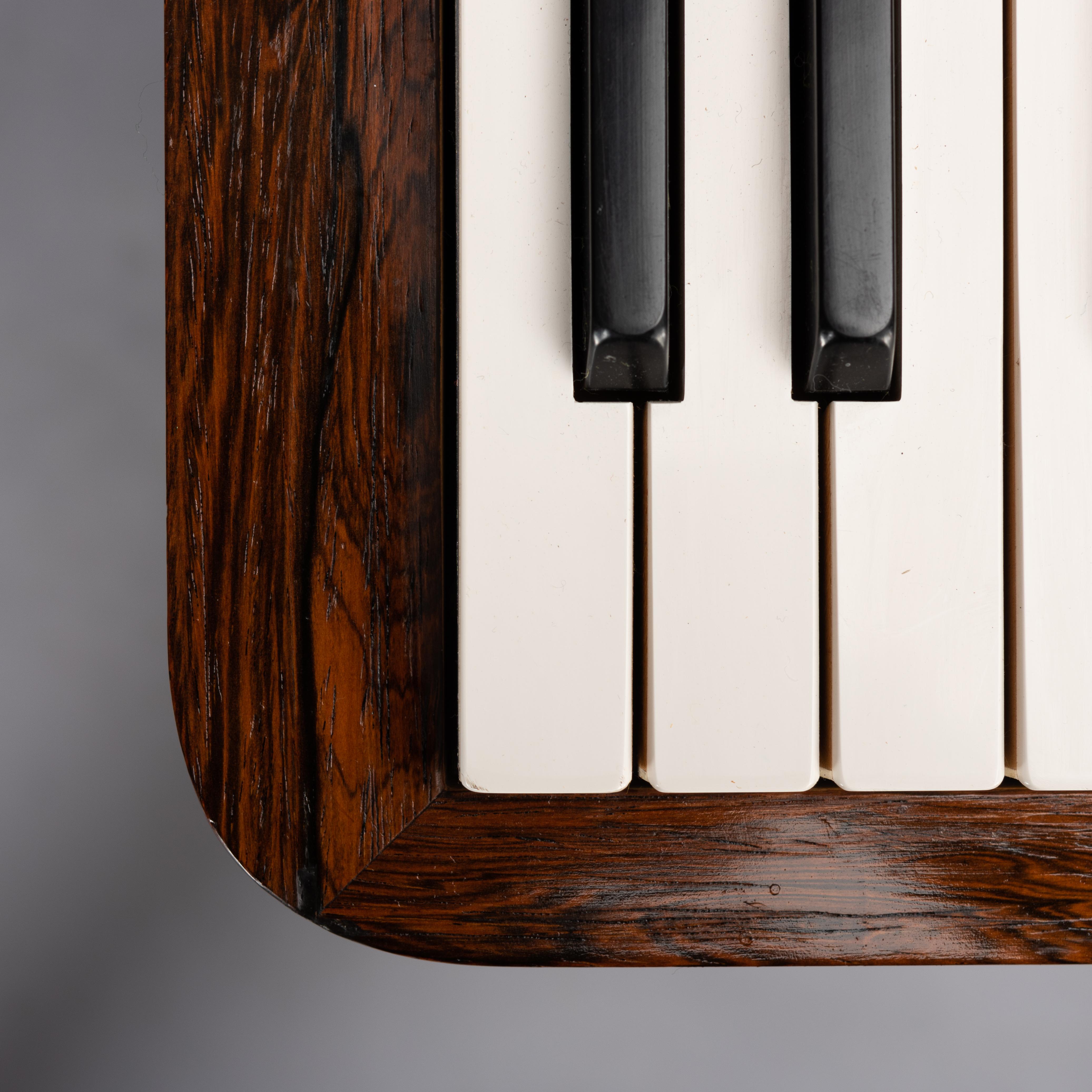 Danish Midcentury Pianette by Louis Zwicki in Expressive Rosewood, 1950s 2
