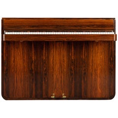 Danish Midcentury Pianette by Louis Zwicki in Expressive Rosewood, 1950s