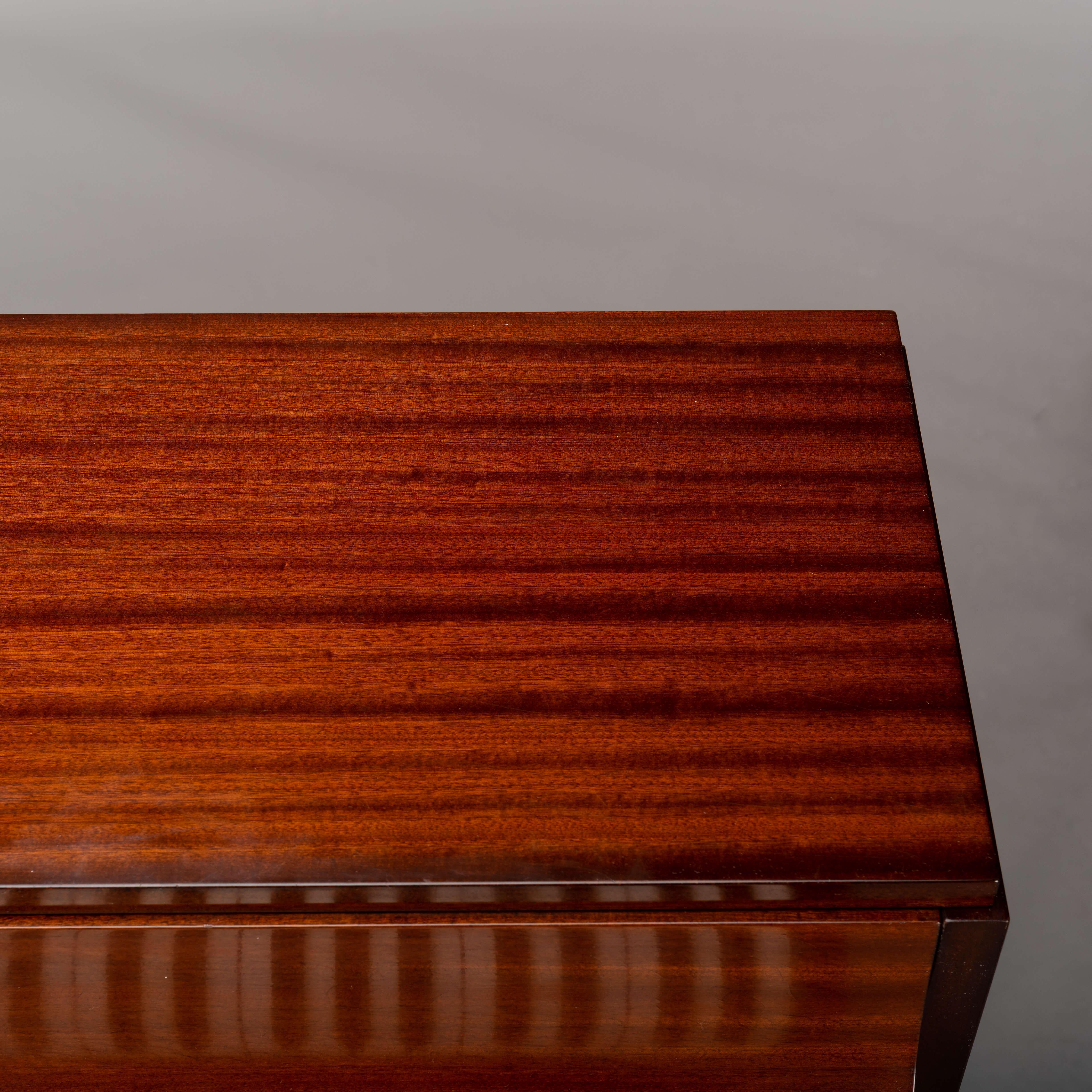 Danish Midcentury Pianette by Louis Zwicki in Mahogany, 1950s 4