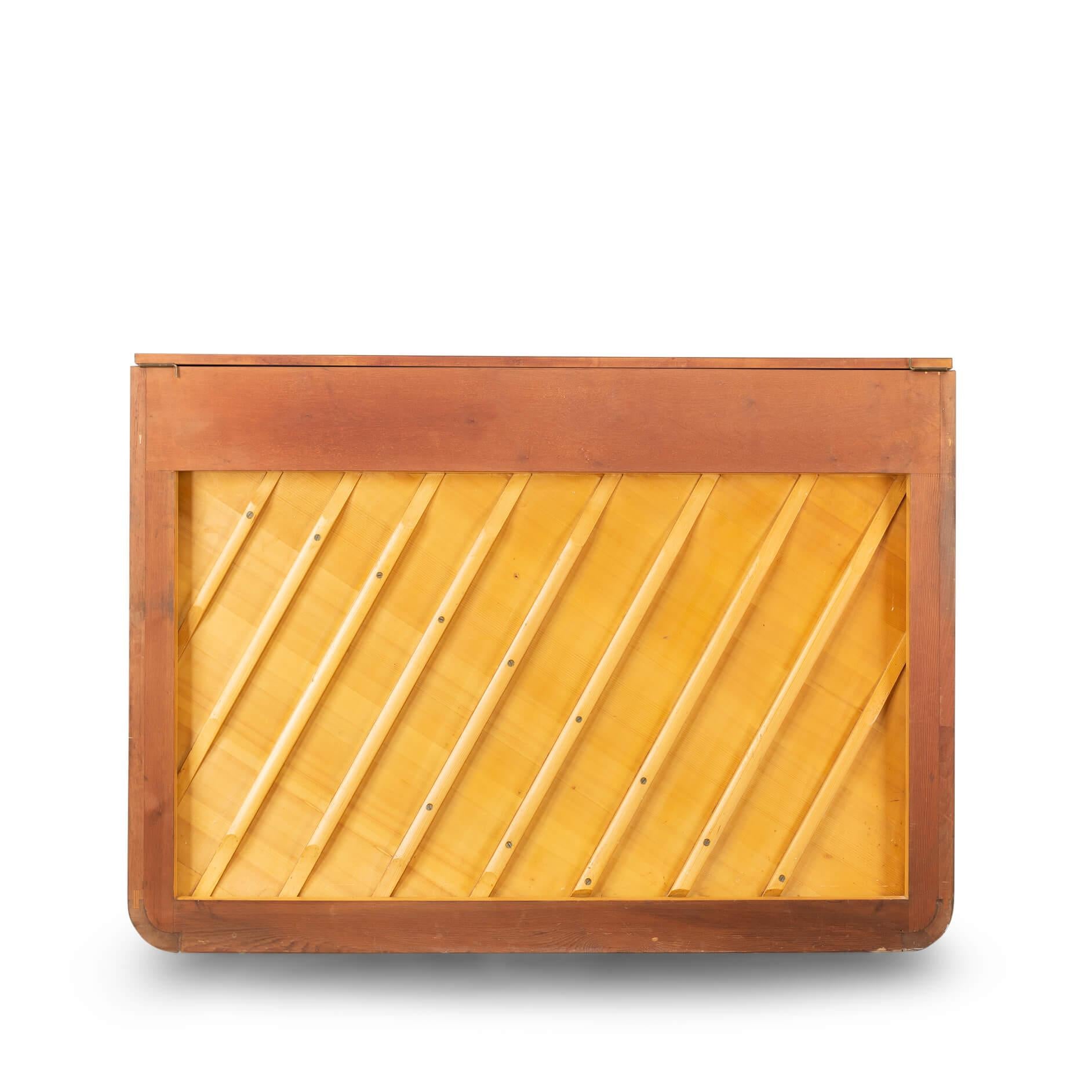 Veneer Danish Midcentury Pianette by Louis Zwicki in Mahogany, 1950s