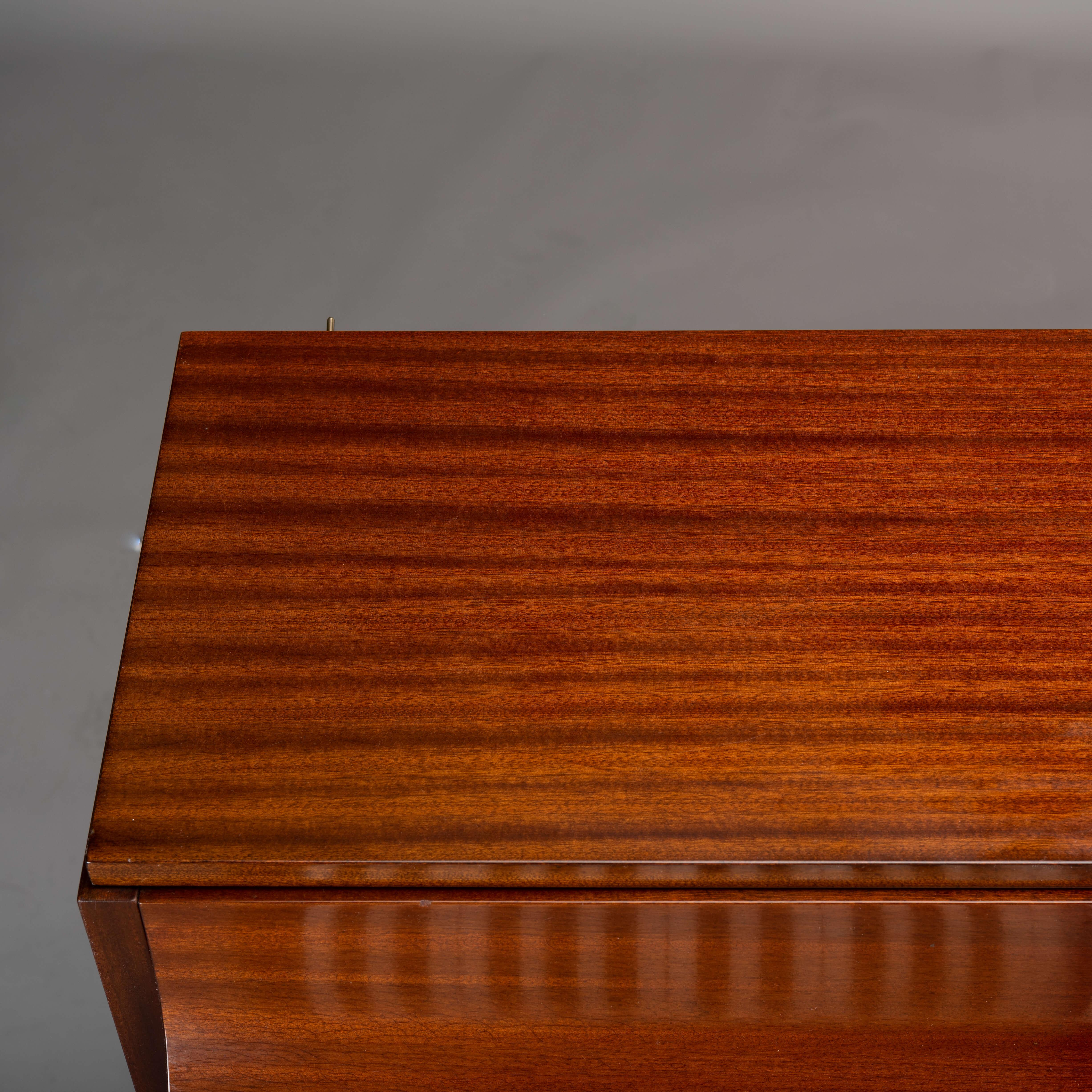 Danish Midcentury Pianette by Louis Zwicki in Mahogany, 1950s 2