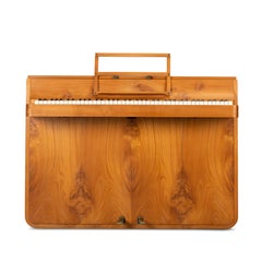 Danish Midcentury Pianette by Louis Zwicki in Oak