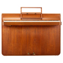 Danish Midcentury Pianette by Louis Zwicki in Teak, 1950s