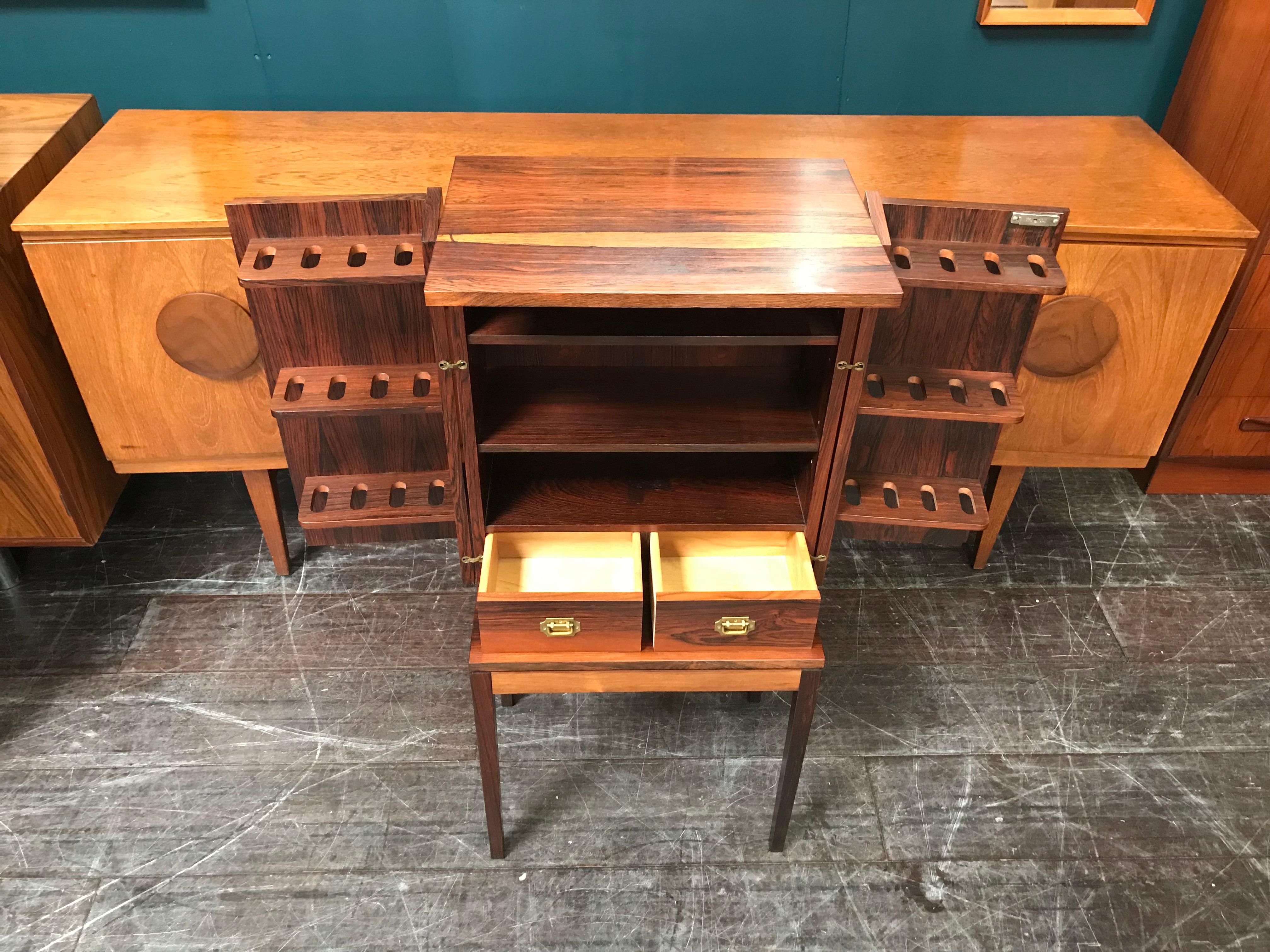 Danish Midcentury Rosewood Cabinet by Henning Korch for Silkeborg Mobelfabrik 5