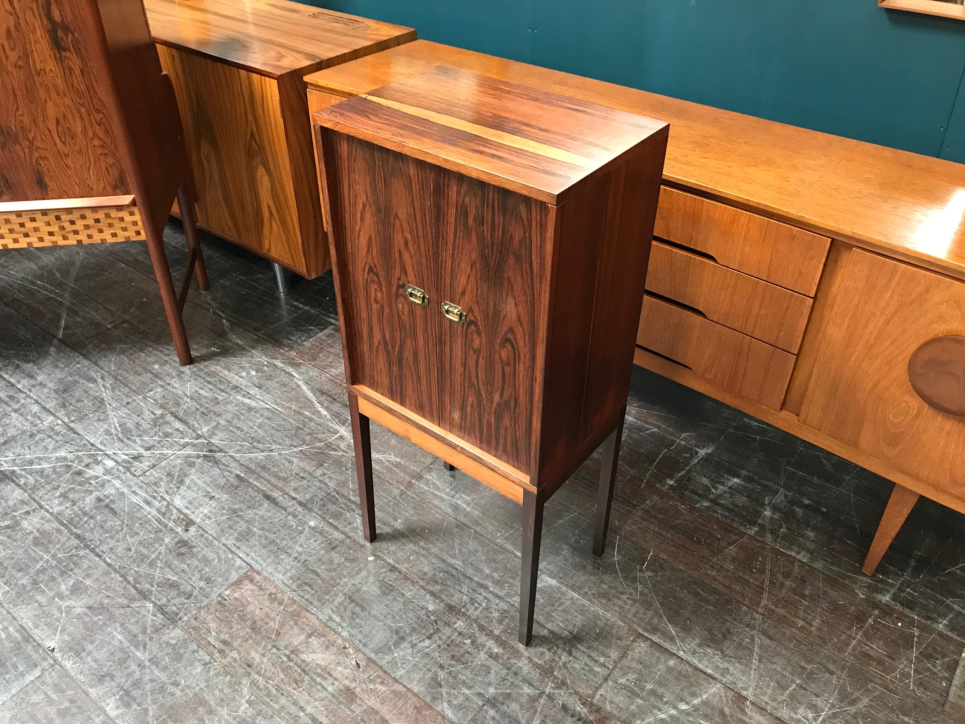 Danish Midcentury Rosewood Cabinet by Henning Korch for Silkeborg Mobelfabrik In Good Condition In Glasgow, GB