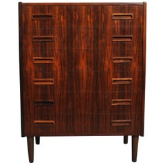 Danish Midcentury Rosewood Chest by Westergaard