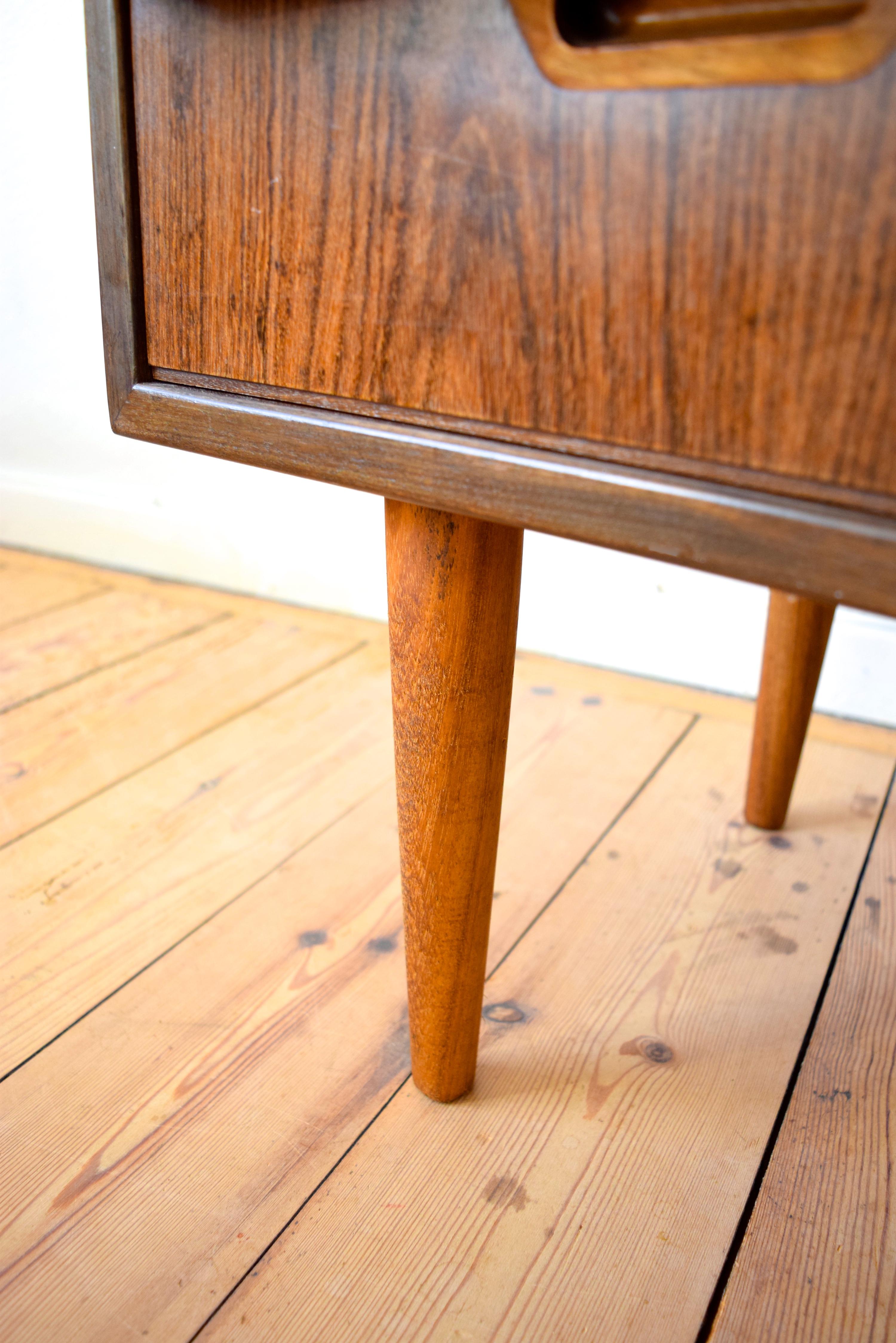 Danish Midcentury Rosewood Chest of Drawers, 1960s For Sale 5