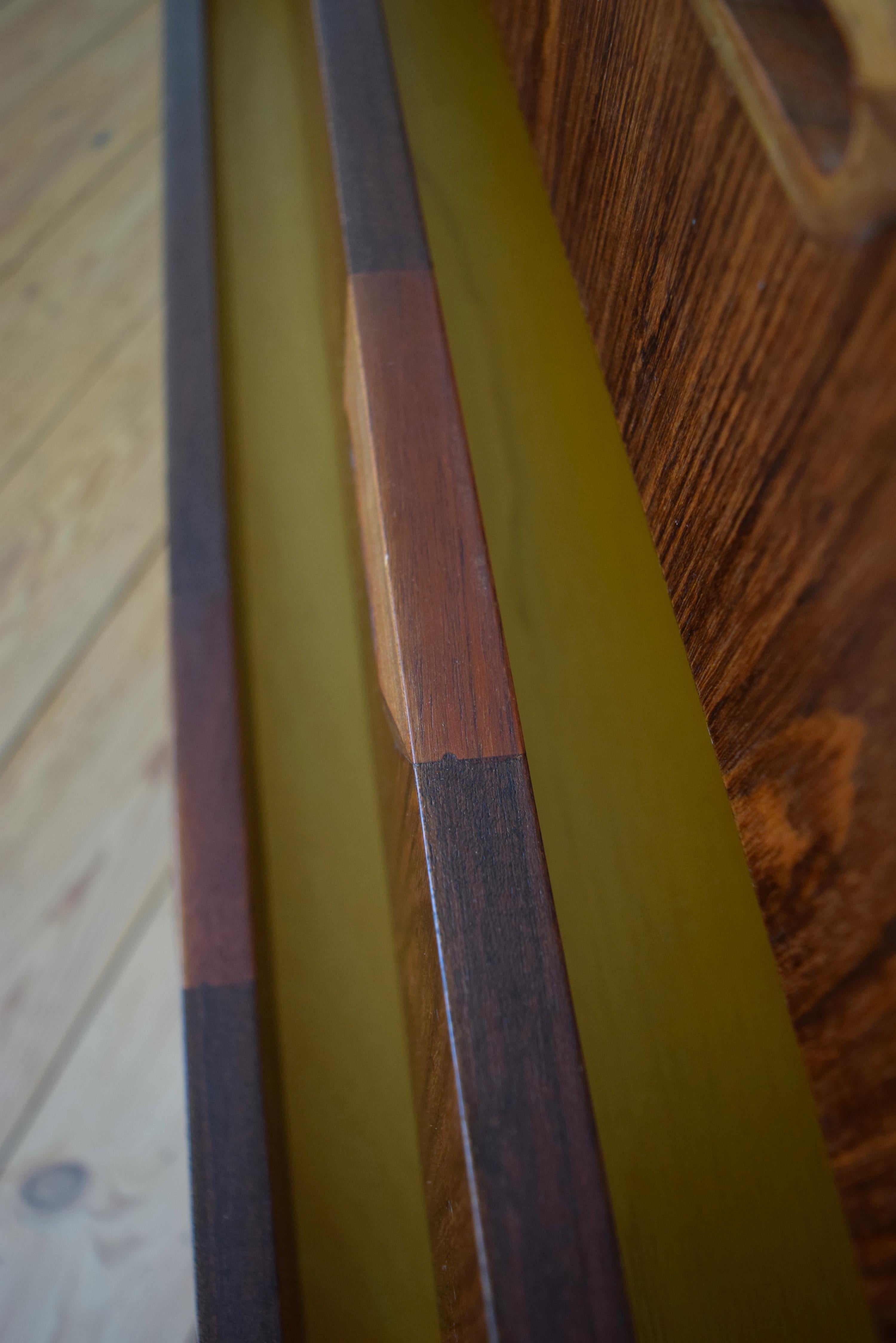 Mid-20th Century Danish Midcentury Rosewood Chest of Drawers, 1960s For Sale