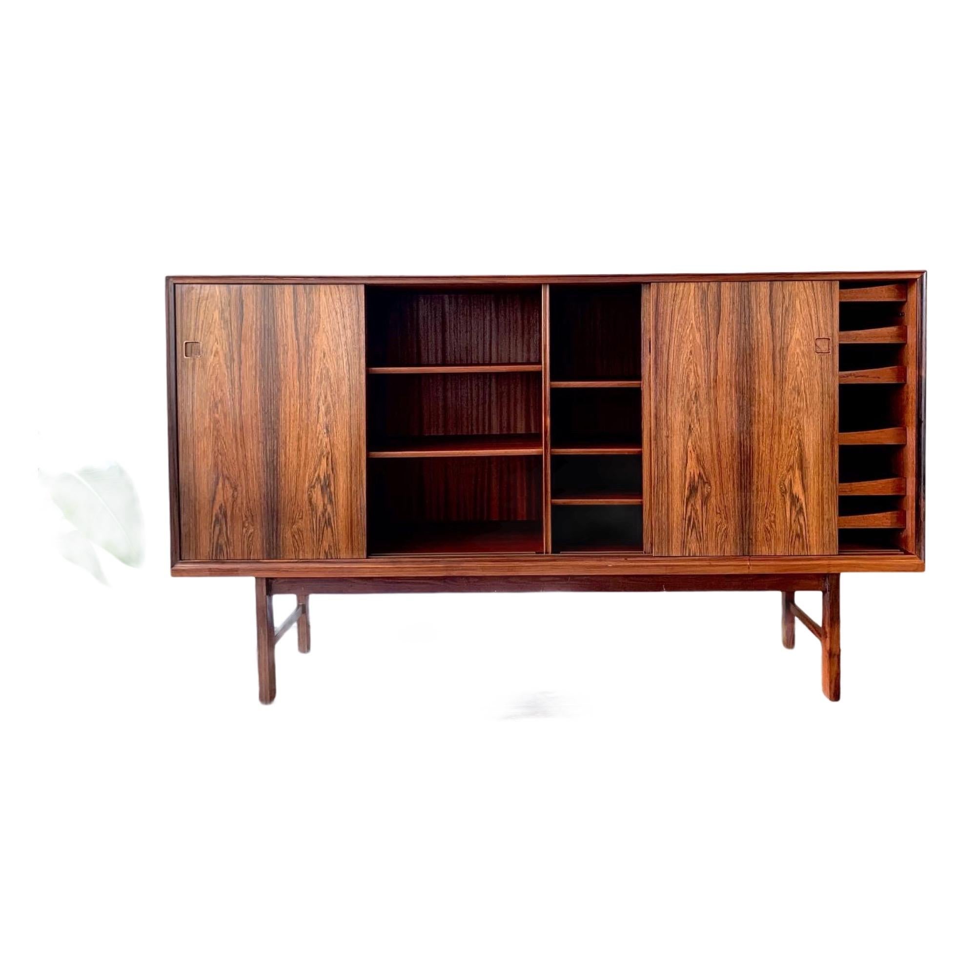 Danish midcentury rosewood credenza (does not ship to the US).