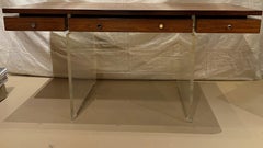 Danish Midcentury Rosewood Desk by Poul Nørreklit for Sigurd Hansen Møbelfabrik